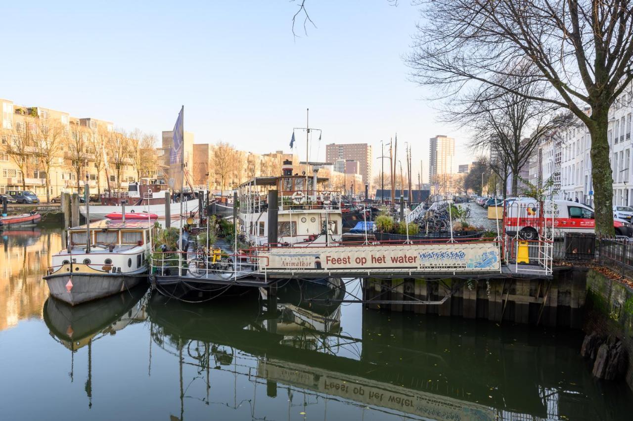 Boatapartment Animathor On Top Location Rotterdam Zewnętrze zdjęcie