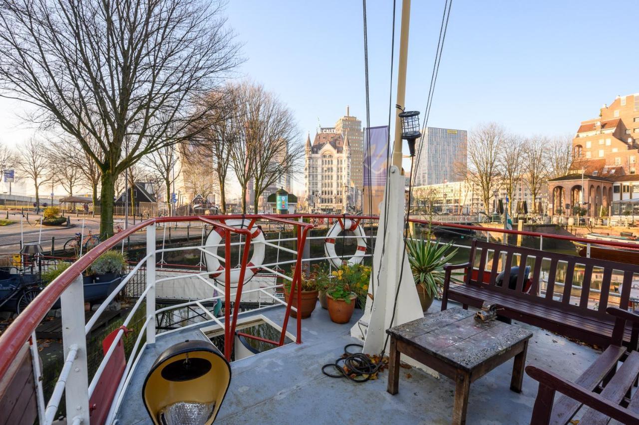 Boatapartment Animathor On Top Location Rotterdam Zewnętrze zdjęcie